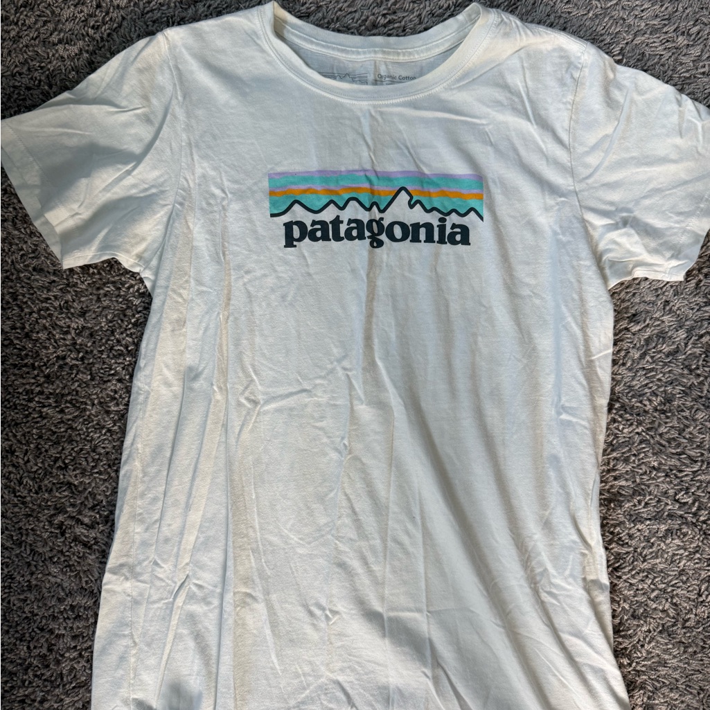 Patagonia White Short Sleeve Tee
